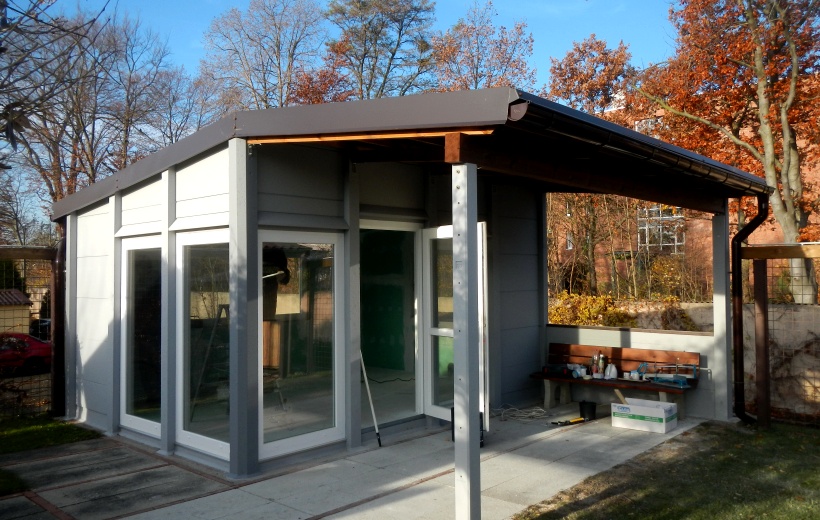 Satteldachgartenhäuser